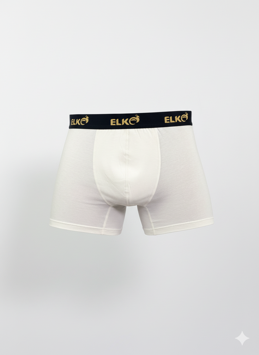 L’Alpaga – Boxer Court (96 % Coton) White