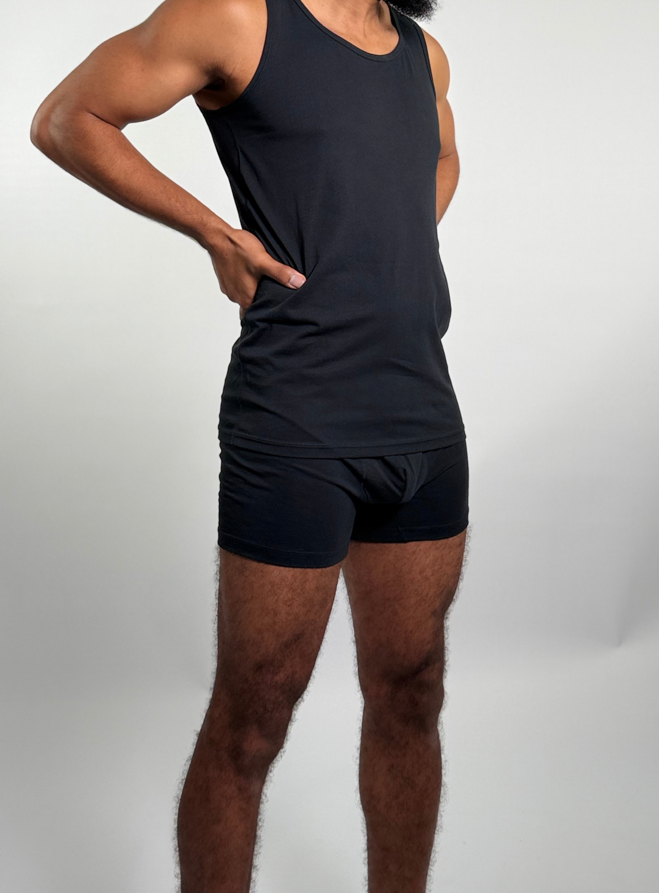 White Débardeur – Bretelles Classiques (100 % Coton)