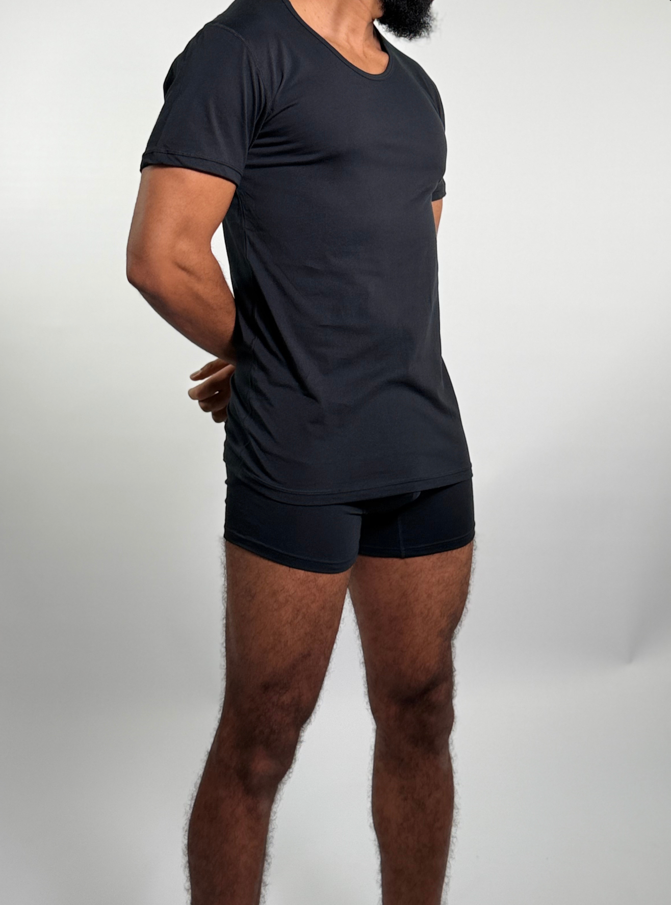 T-shirt d’intérieur – Col rond (100% coton)