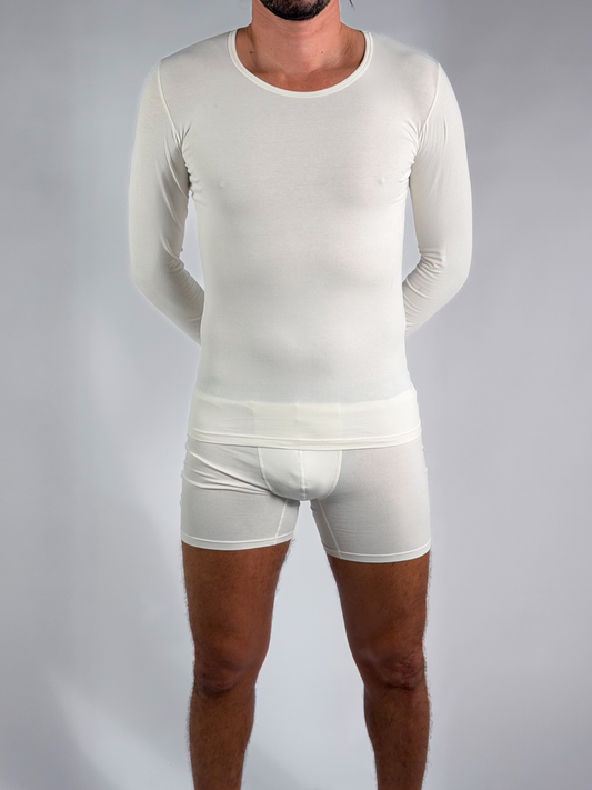 T-shirt d’intérieur – Manche longue (100% coton)